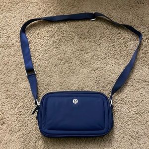 Lululemon Navy Camera Bag